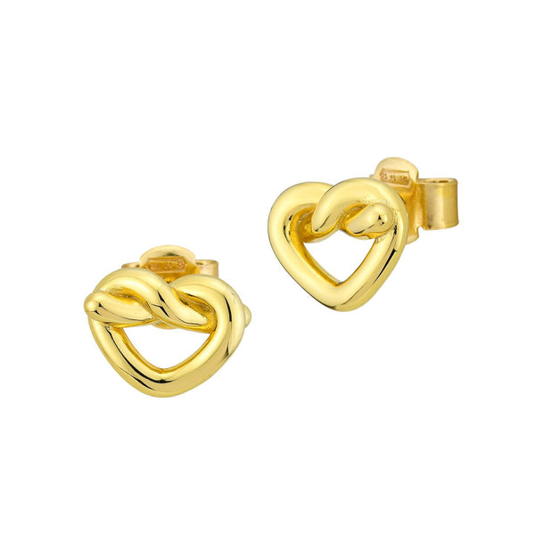 Boccadamo - Orecchini placcati oro giallo con cuore traforato centrale
ID: BOR133D