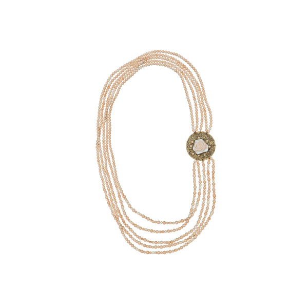 Confuorto - Collana a cinque fili in pasta di conchiglia