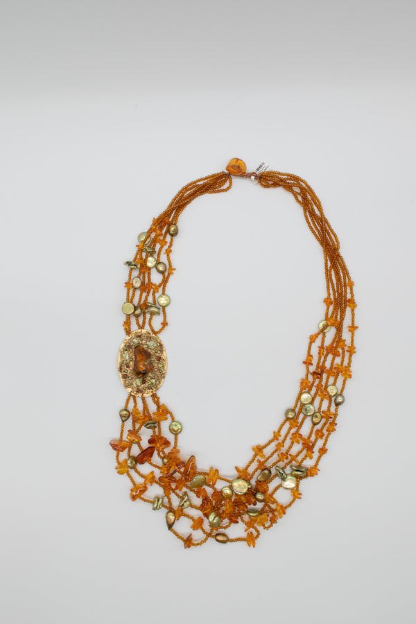 Confuorto - Collana in ambra