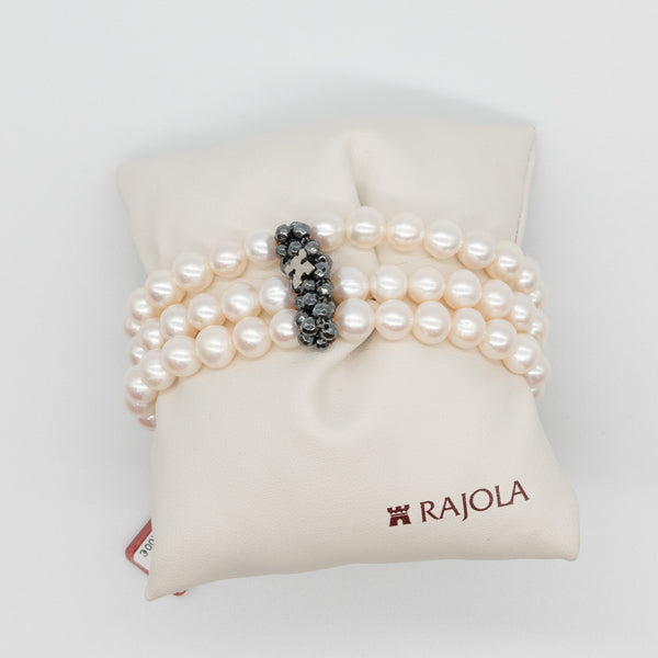 Rajola - Bracciale collezione CHARLOTTE in perla bianca