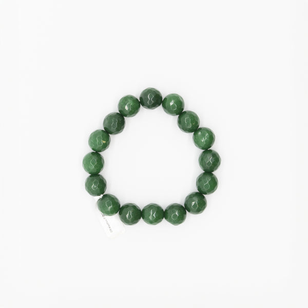 Confuorto - Bracciale con giada verde