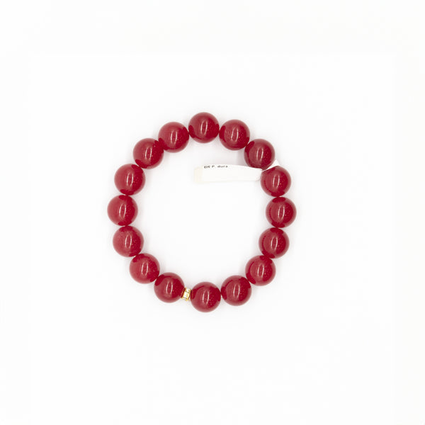 Confuorto - Bracciale con giada rossa