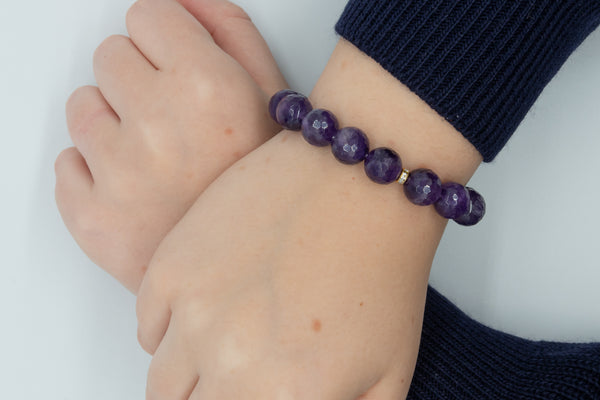 Confuorto - Bracciale con ametista