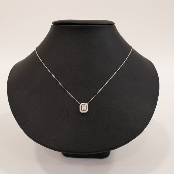 Gianni Carità (FOGI) - Collana con ciondolo con cornice di diamanti