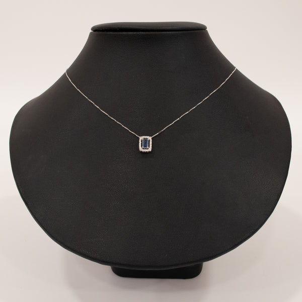 Gianni Carità (FOGI) - Collana con ciondolo con diamanti e zaffiro