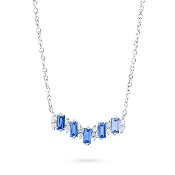 Boccadamo - Collana con zirconi tanzanite taglio baguette e zirconi
ID: GR872B